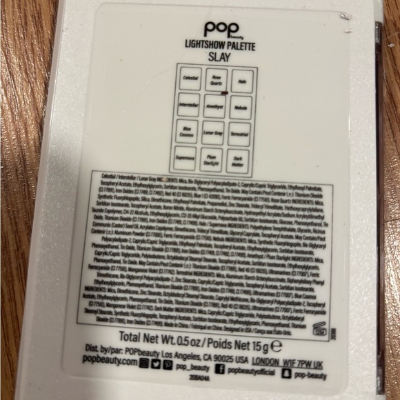 NWB POP Beauty LIGHTSHOW PALETTE SLAY Eyeshadow Palette, 12 Shades - Picture 4 of 5